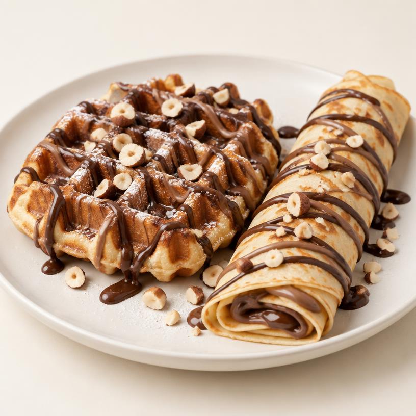 Rolle di Crepes e Waffle